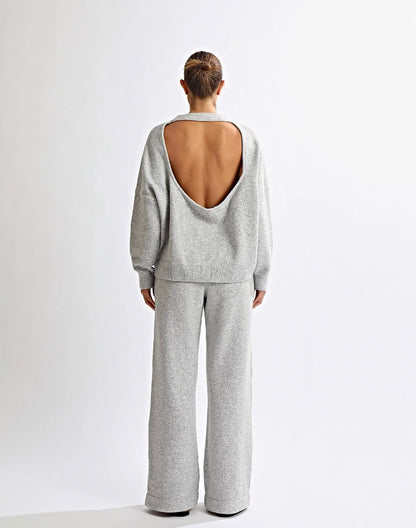 Silver Backless Lounge Set