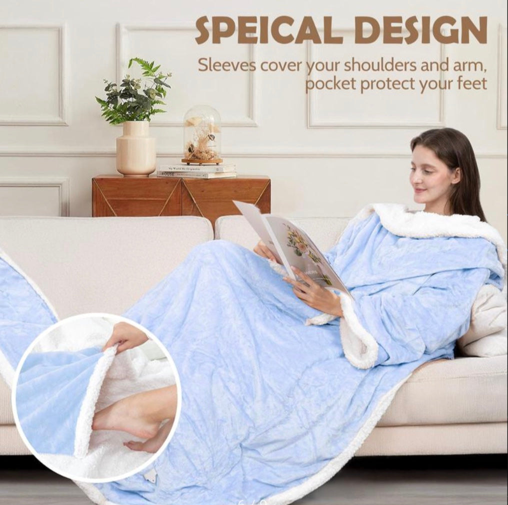 Wearable Heated Blanket