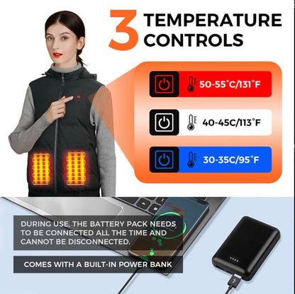 Heated Vest for Men and Women